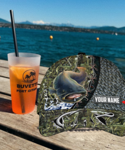 Catfish Fishing Personalized Cap Gift For Fisherman On Fathers Day Birthday