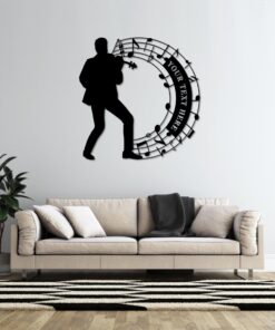 Personalized Violin Name Metal Sign Gift. Custom Violinist Wall Decor