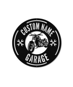 Personalized Motorcycle Metal Signs Gift for a Biker Motorbike Creative Iron Sheet