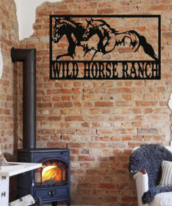 Horse Personalized Metal Sign Horse Lover Gift