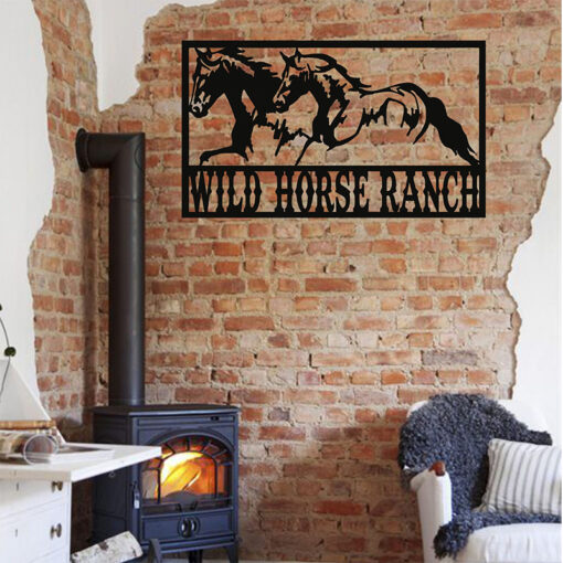 Horse Personalized Metal Sign Horse Lover Gift