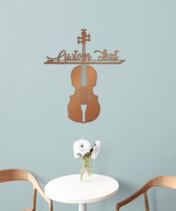 Violin Teacher Name Sign Music Room Recording Studio Business Custom Metal Signs