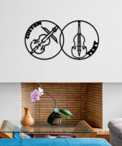 Violin Teacher Name Sign Classroom Music Room Recording Studio Business Custom Metal Signs