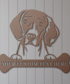 Personalized Beagle Metal Sign Dog Owner Wall Decor Gift For Beagle Lover