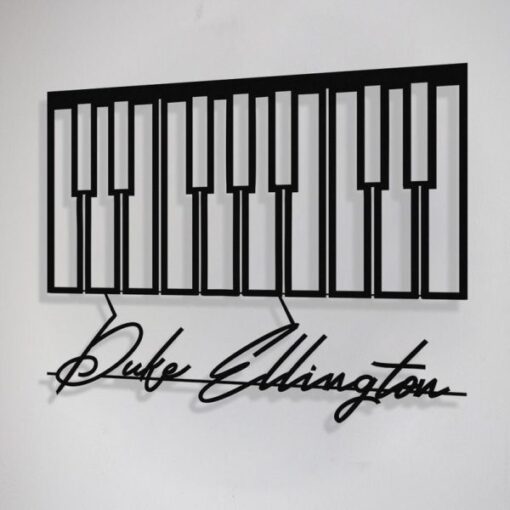 Piano Minimalist Wall Art Piano Teacher Music Room Recording Studio Business Custom Metal Signs