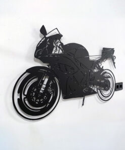 Personalized Racing Motorcycle Metal Sign Decor for Him